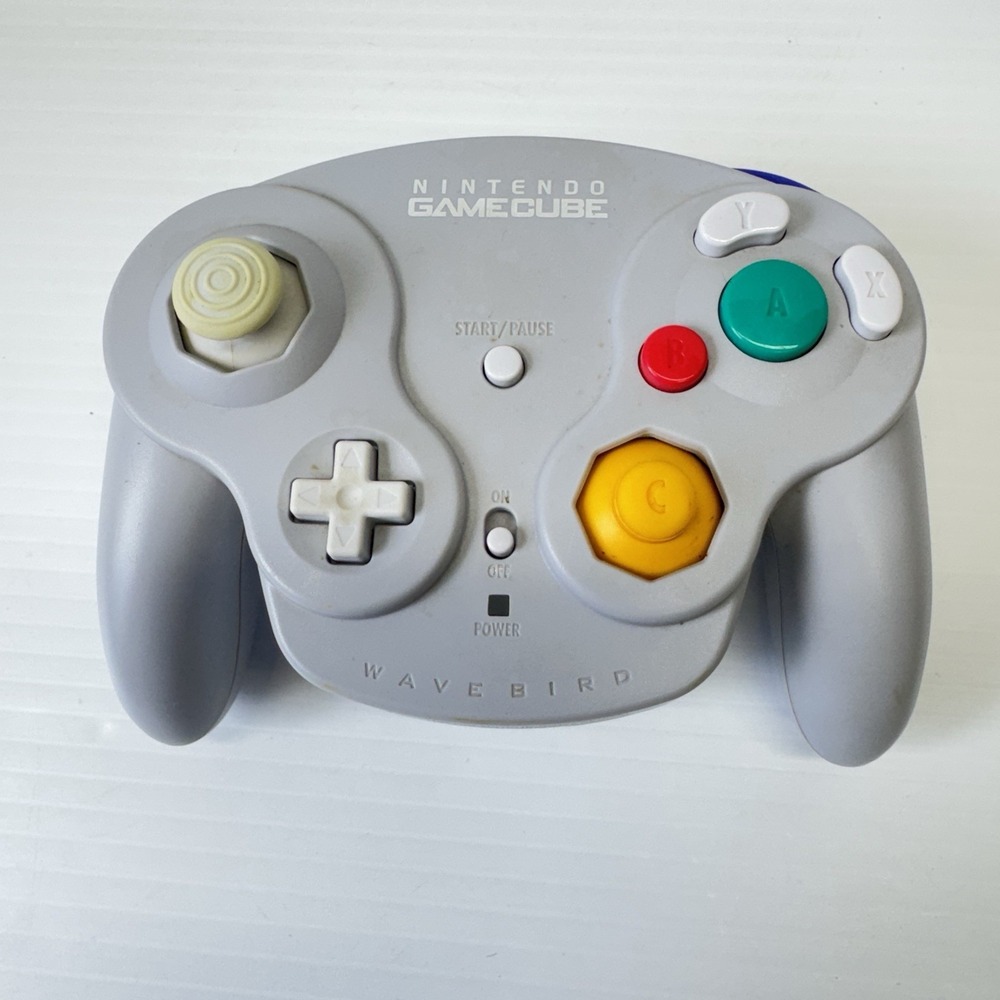 Nintendo Gamecube DOL-004 WaveBird Wireless Controller No Dongle Untested AS IS